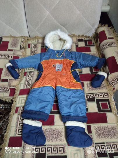 Зимний комбинезон для мальчика