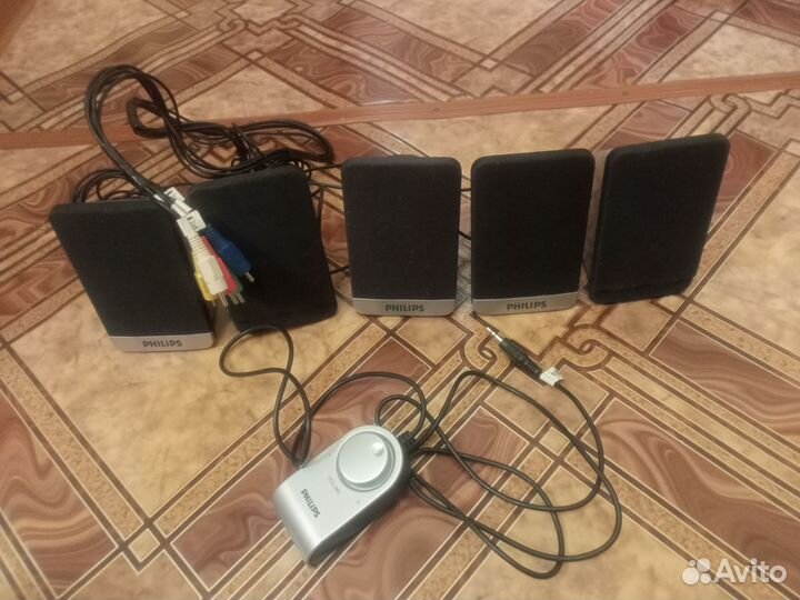 Колонки от домашнего кинотеатра philips