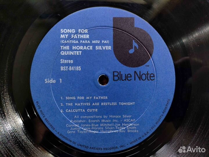 Horace Silver Quintet Song For My Father US 1975 2