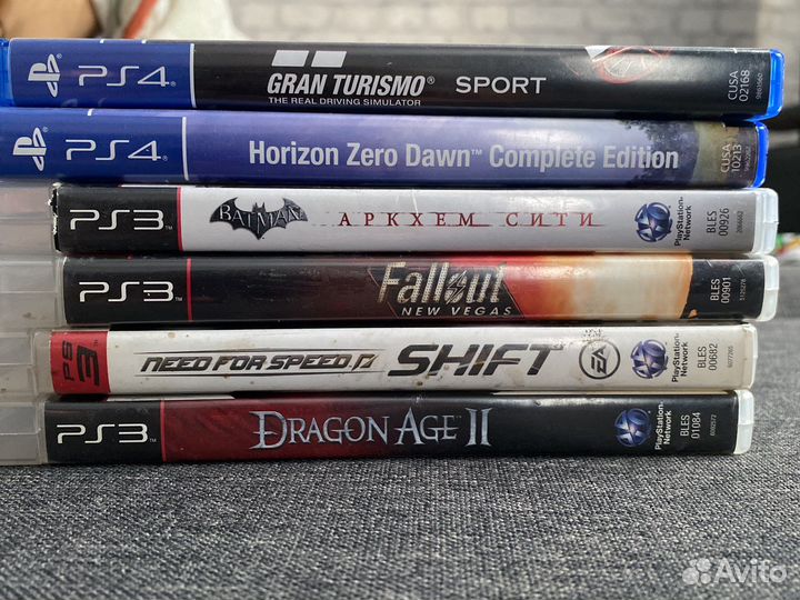 Диски на ps4(На ps3 остался только Фалаут)