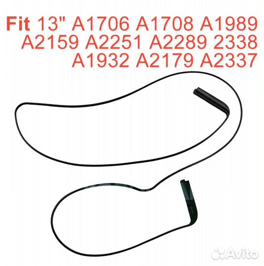 Резиновая рамка экрана MacBook A1708 A2337 A2338