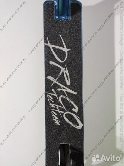 Трюковой самокат tech team TT draco blue, новый