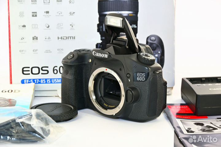 Canon EOS 60D 18.0MP цифрозеркалка body