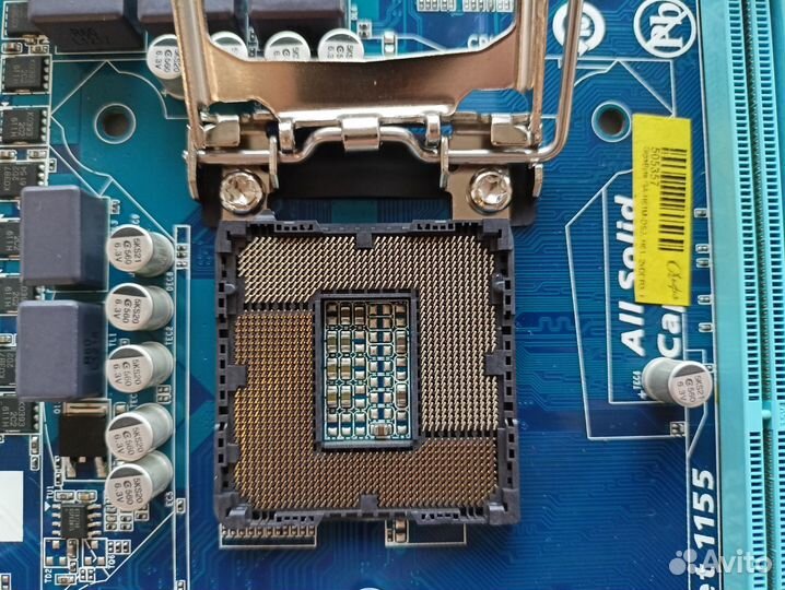 Материнская плата Socket 1155 c процессором G850