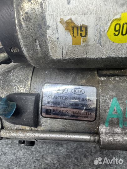 Стартер Kia Sorento Hyundai Santa Fe D4HA D4HB