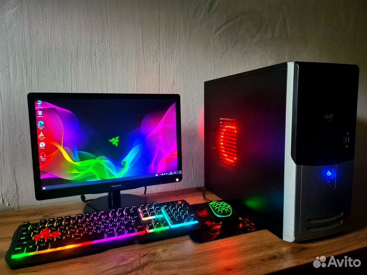 Игровой компьютер i7 с полным комплектом