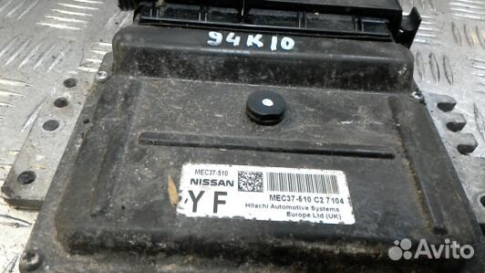 Блок управления двигателем nissan note E11 (94K10P