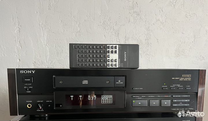 Sony CDP X555ES Black CD плеер