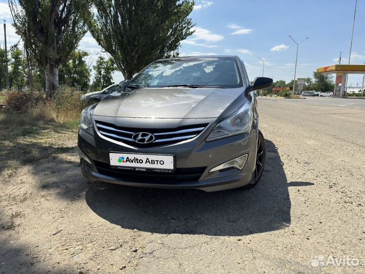 Hyundai Solaris 1.4 МТ, 2015, 124 000 км