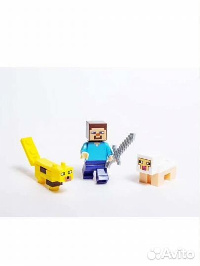 Конструктор аналог lego майнкрафт