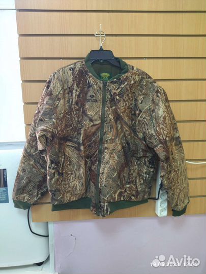 Охотничья Куртка/Бомбер камуфляж/huntlandia