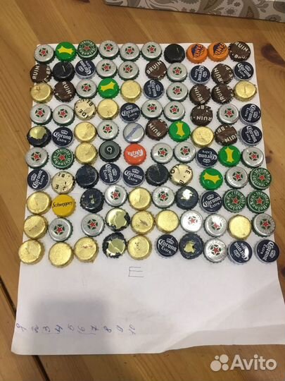 Железные Пробки от газировок пива воды бутылок