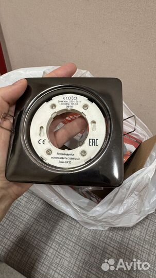 Светильник потолочный встраиваемый