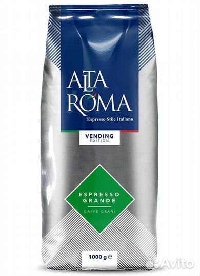 Кофе зерновой alta roma