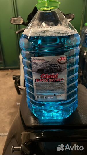 Незамерзающая жидкость держит -30