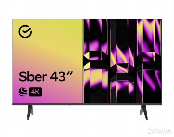 Новый телевизор Sber 43