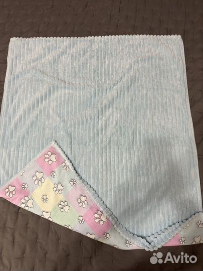 Плед детский плюшевый