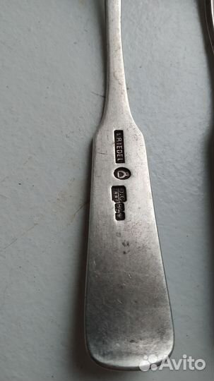 Чайные ложки серебро 84 пробы