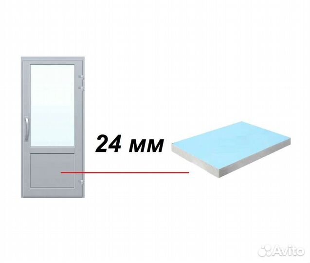 Сендвич панель 24мм под размер