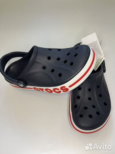 Новые Crocs сабо мужские синие 41 m9/w11