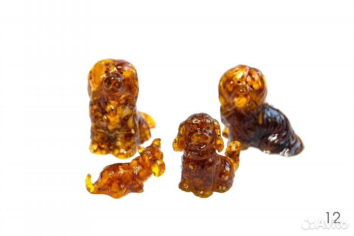 Янтарь. Статуэтка 