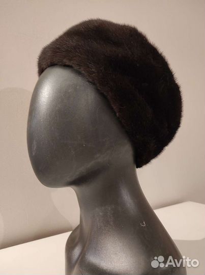 Норковый берет (шапка)