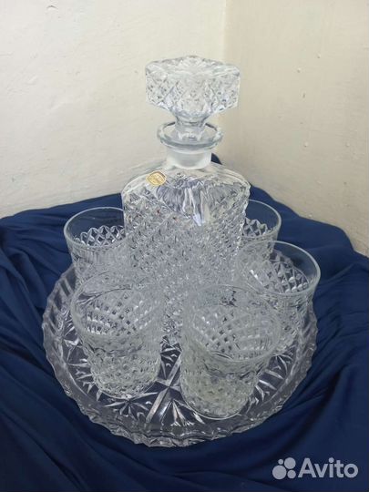 Графин хрустальный Богемия СССР