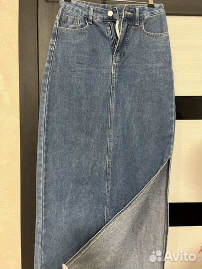 Джинсовая юбка