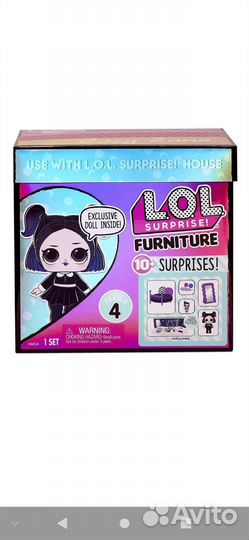 Игровой набор комната лол с куклой 4 серии