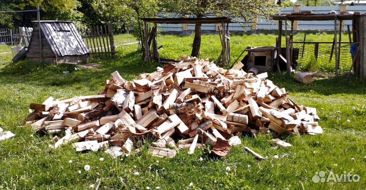 Дрова Ольха от 1 куба с доставкой в Выборге любого