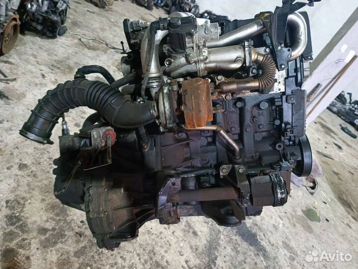 Двигатель в сборе K9K732 Renault Megane 2