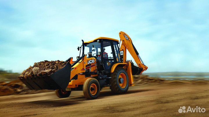 Аренда экскаватора погрузчика Услуги трактора