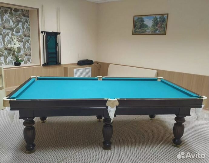 Бильярдный стол Домашний Люкс 9фт на камне