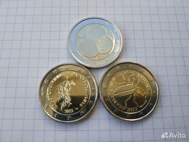 Монеты 2 евро юбилейные