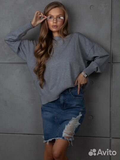 Крутые женские джинсовые юбки р. 42,44, 46,48,50