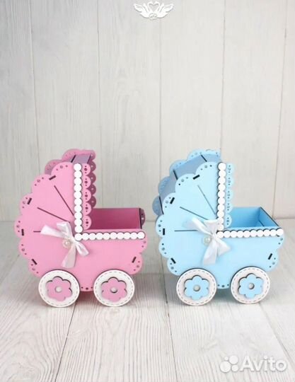 Набор колясок для сбора денег молодоженам