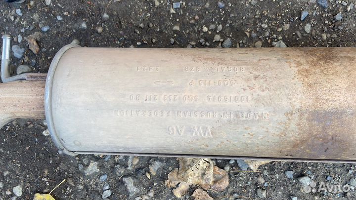 Глушитель Skoda Octavia A8 1.6 2019