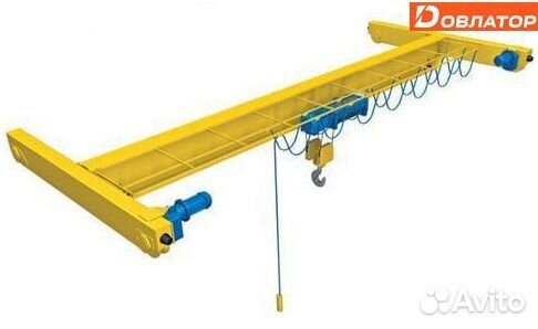 Мостовой кран опорный новый