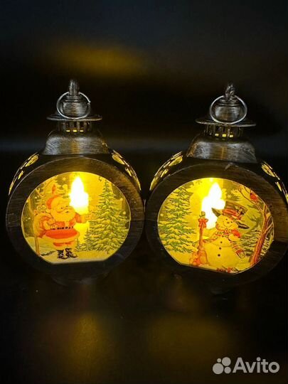 Фонарь новогодний