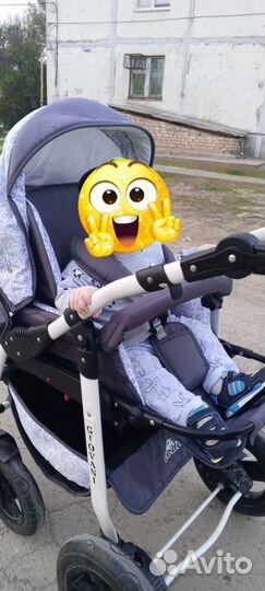 Коляска 2в1 + автолюлька