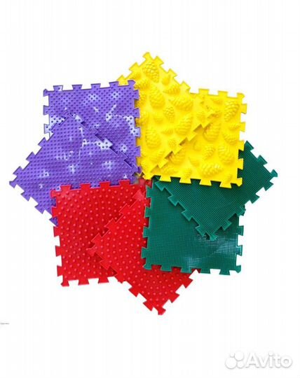 Массажный коврик орто пазл