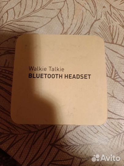 Bluetooth гарнитура для радиостанции