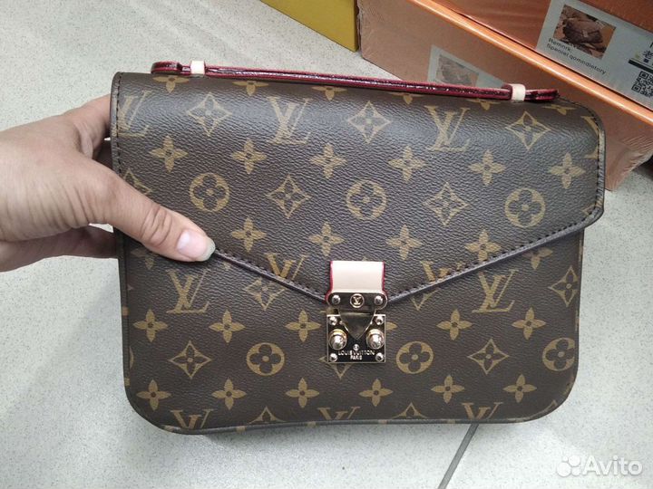 Новая женская сумка Louis Vuitton чек и коробка