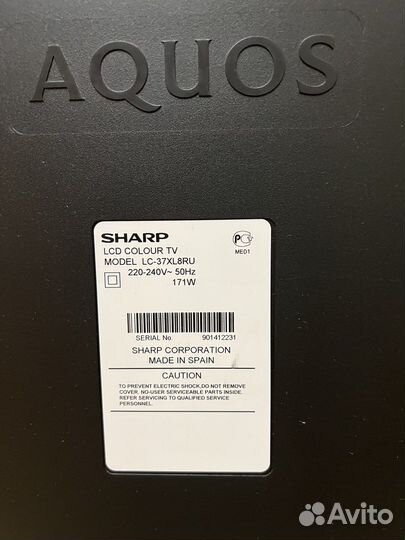 Телевизор sharp