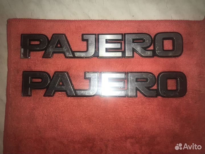Стикер-pajero