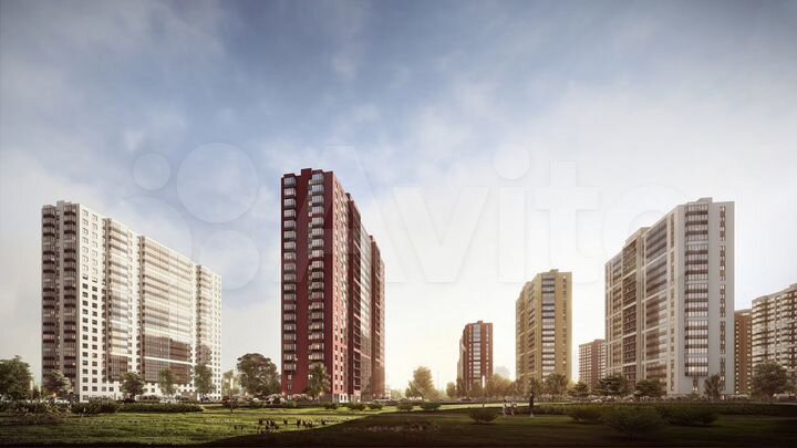 1-к. квартира, 38,9 м², 16/21 эт.