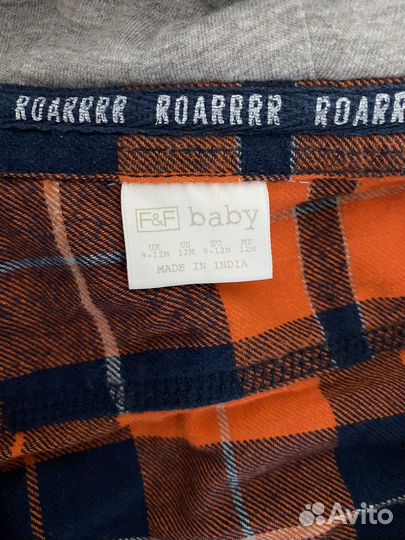 Рубашка джинсы мальчик