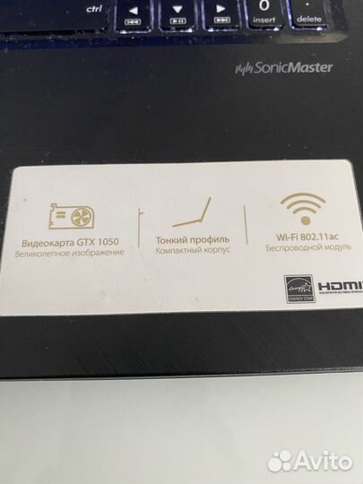 Игровой ноутбук asus