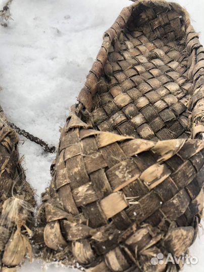 Лапти из лыка (30-ые года)