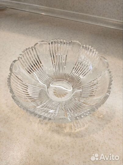 Вазочка хрусталь